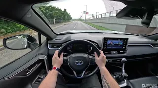 Toyota RAV-4 2019 2.5 Hybrid/Benzin - 145 kW (~195 hp) - Magyar POV Videó - Hungarian POV Drive 4K