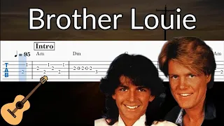 Brother Louie - Guitar Solo Tab Easy