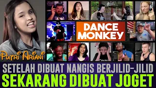 Nangis Bareng, eh salah, JOGET BARENG❗💥🥳✨ Putri Ariani - Dance Monkey Reaction Mashup