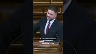 Rufián estalla en defensa de Irene Montero: "Ya basta"