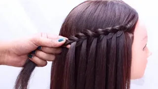 so much easy trick for dutch waterfall hairstyles - easy hairstyles | Hair Styler