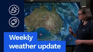 National Weather Update 13 May 2024: Mostly settled week with some showers and storms expected.