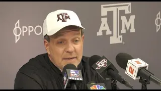 Jimbo Fisher LSU postgame Texas A&M Aggies fall 27-24 in Baton Rouge Nov. 27, 2021