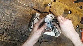 Pressing/pulling bearings... splitting crankcases... without specialty tools!!! Stihl chainsaw