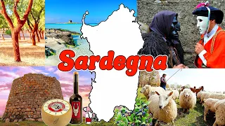 🐑🧀🌊 LA SARDEGNA - le Regioni d'Italia (Geografia) 📚🌍