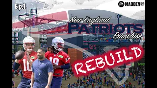 We're Playing Madden 25 Early?!? New England Patriots Ultra-Realistic Rebuild! (Pilot)