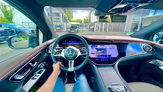 Mercedes EQE SUV Test Drive POV No Comment