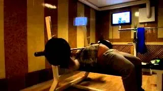 Андрей Гальцов жим лежа 150 кг на 48 раз / Andrey Galtsov Benchpressing 150kg x 48