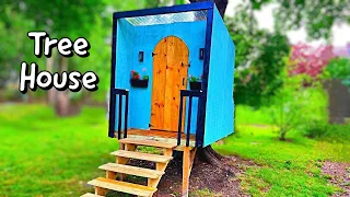 How I Built A Tree House From Start To Finish