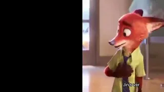 Original's dubbing vs BTS Jin's dubbing [Engsub] ZOOTOPIA Nick character