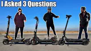 Which of these felt the nicest? Featuring the Ausome Leopard Electric Scooter