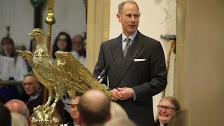 The reopening of Newport Minster with HRH the Duke of Edinburgh