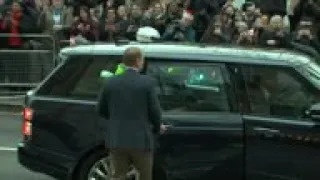 Harry and Meghan visit Canada House