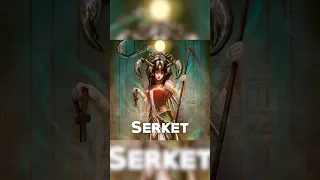 Serket - The Egyptian Gods - Egyptian Mythology - Mythological Curiosities See U in History #shorts