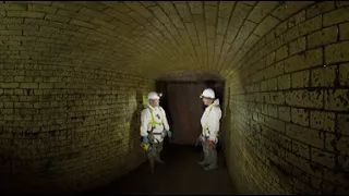 Explore London's sewer network in 360