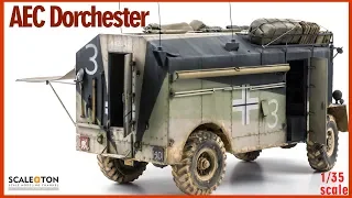 AEC Dorchester "Mammoth" Armored Command Vehicle Scale Model