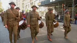 Veterans Day Parade marches up 5th Avenue