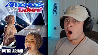 Putri Ariani AGT Reaction | "I Still Haven't Found What I'm Looking For" Qualifiers | AGT 2023