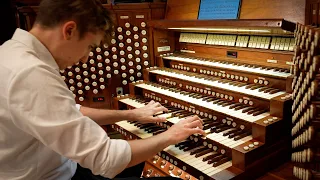 'Hallelujah Chorus' on a huge 129-ranks Pipe Organ - National City Christian Church - Paul Fey