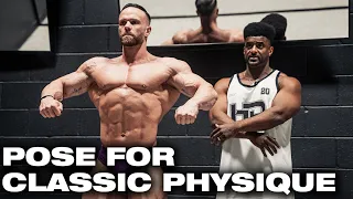 CLASSIC PHYSIQUE POSING TIPS ft. ANTWANE HAMLETT & CODY AMEY