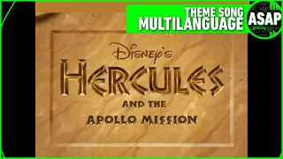 Hercules the Animated Series | Theme Song Multilanguage (Requested)