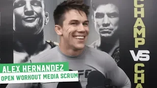 Alex Hernandez: "I will be the most disrespectful man Cerrone can look across from" | Media Scrum