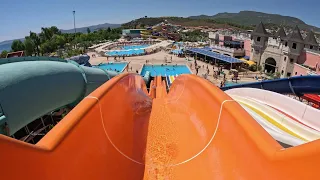 Orange Kamikaze in Yali Castle Aquapark Turkey