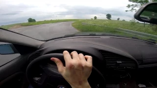 BMW E36 1.6 STREET DRIFTING PRACTISE