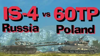 WOT Blitz Face Off || IS-4 vs 60TP