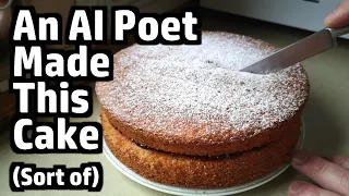 An AI Poet Made This Cake, Sort Of (ChatGPT, With Assistance From Me)