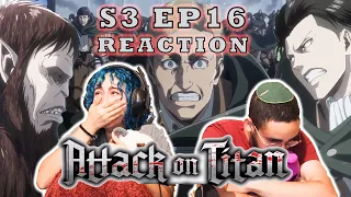 SHOWING my SISTER- *ATTACK ON TITAN!!* 03x16 Reaction (The UGLIEST crying yet...)