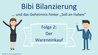 S1 | E2 | Der Wareneinkauf: Vorräte buchen, Vorsteuer, Verbindlichkeiten einfach erklärt m. Beispiel