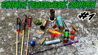 Einfach Feuerwerk Zünden #1 | Feuerwerksmischung 🎆💥