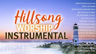 Best Of Hillsong Worship Instrumental Music 2021🙏Peaceful Christian Piano Songs Collection