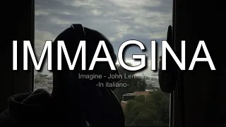 IMMAGINA - IMAGINE in ITALIANO 🇮🇹 - John Lennon Anniversary By Christian Panico #imagine #lennon