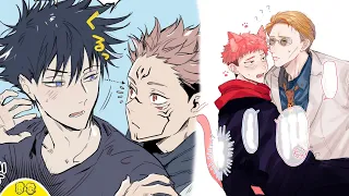 จับโบ๊ะ jujutsu kaisen (Yaoi) ป๊อกกี้เป็นเหตุสังเกตได้..!? | พากย์มั่ว #2