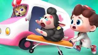 Ambulance Rescue Squad | Wheels on the Bus | Nursery Rhymes & Kids Songs | BabyBus