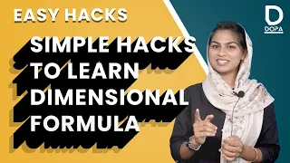 Simple Hacks to Learn Dimensional Formula | Easy Hacks