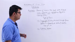 Kinematics of Fluid Flow - Introduction