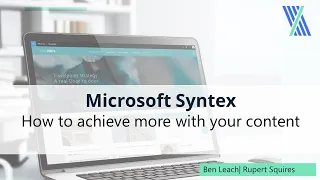 What is Microsoft Syntex? Watch our demo of Syntex in SharePoint!