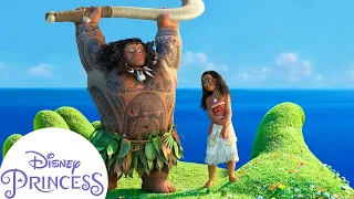 Moana & Maui's Craziest Adventures | Disney Princess