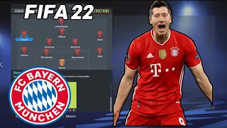 FIFA 22 - BEST FC BAYERN MUNICH SQUAD TACTICS AND FORMATION