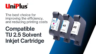 Solvent TIJ 2.5 Ink Cartridges: Applicable Materials and Printing Demonstrations