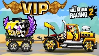 Hill Climb Racing 2 Bought VIP and why it is needed, gold paint and many different useful features.