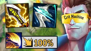 Garen but I have 100% crit and my E is an instant Penta Kill