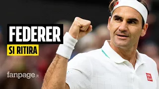 Roger Federer annuncia il ritiro: “Il mio corpo manda messaggi, è tempo di smettere”