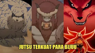 JUTSU TERKUAT BIJUU DARI EKOR 1 SAMPAI 9