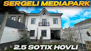 Sergelida 2,5 sotixli 6 xona HOVLI SOTILADI  #uybozor #сергели #участка