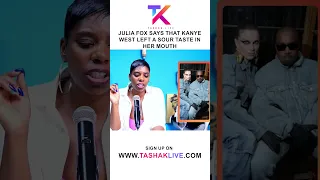 Julia Fox Says That Kanye West Left A Sour Taste In Her Mouth