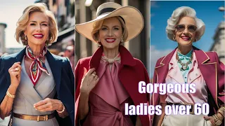 GORGEOUS stylish ladies after 60